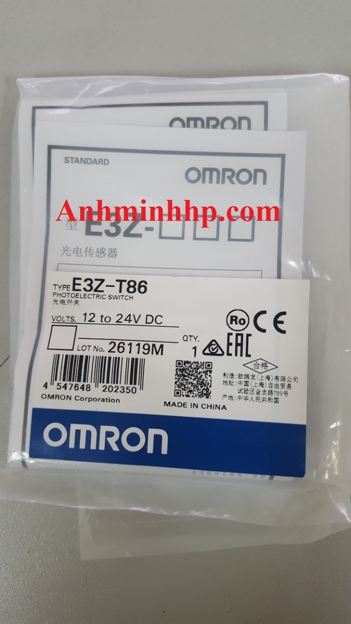 Cảm biến quang Omron E3Z-T86 OMS