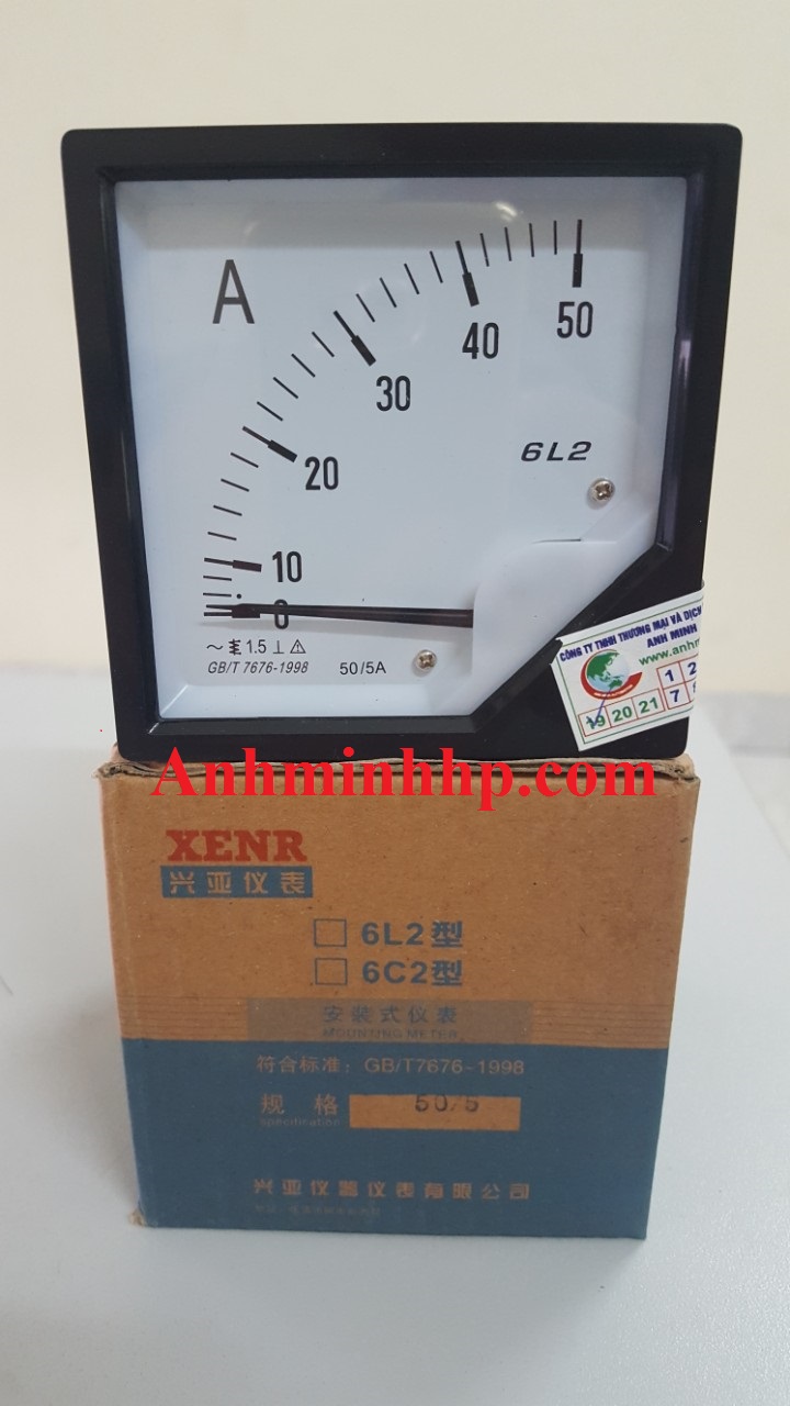 Đồng hồ đo Ampe 6L2-50/5A
