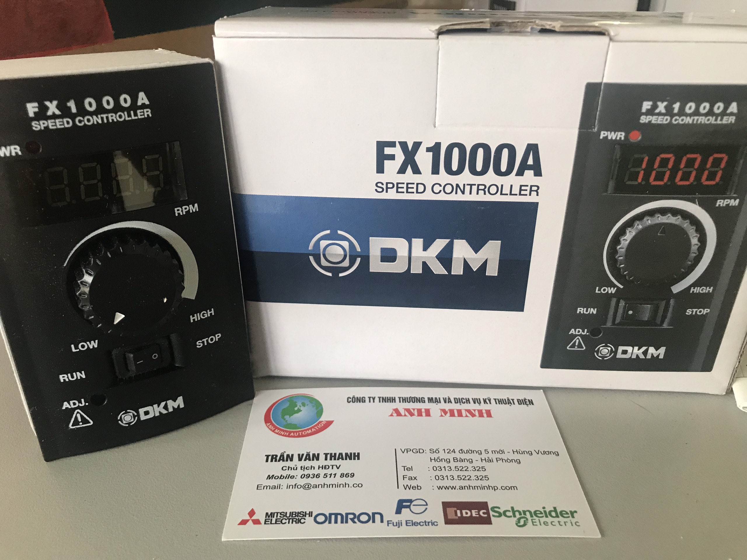 Bộ điều chỉnh tốc độ cho động cơ DKM FX1000A